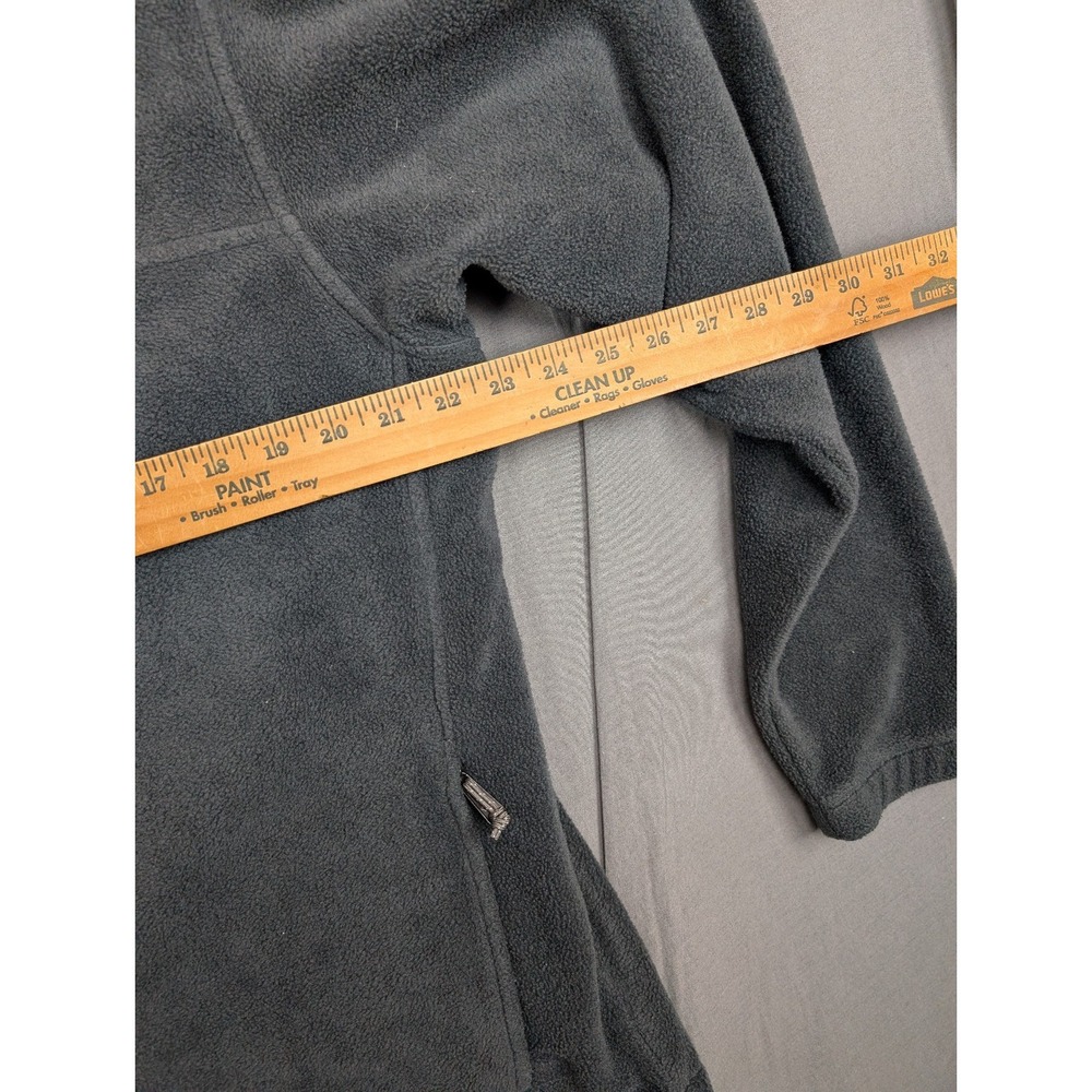 Mens Columbia Fleece Sweater Jacket Size Large Black, - Picture 5 of 9